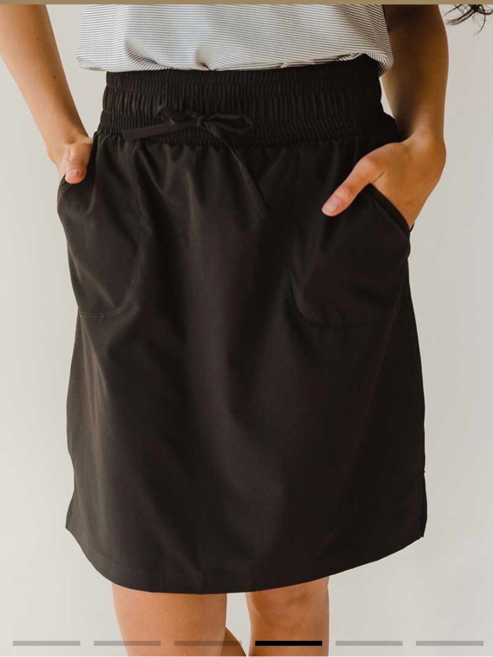 Albion Fit Away Skirt Black (Tall)